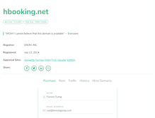 Tablet Screenshot of hbooking.net